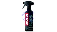 Motorcycle dry cleaner with wax MOTUL wash & wax 400ml