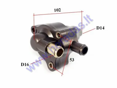 Water pump for motorcycle