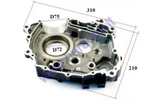 Crankcase right side for 250cc motorcycle  air-cooled