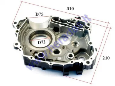 Crankcase right side for 250cc motorcycle  air-cooled