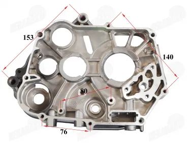 Engine block right side for motorcycle 50cc 70CC  air cooled 139FMA fits CHAMP DELTA, CHAMP MONTANA