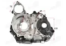 Motociklo variklio blokas dešinės pusės  oras 50CC 70CC  variklio tipas 139FMA tinka CHAMP DELTA, CHAMP MONTANA