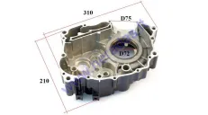 Crankcase left side for 250cc motorcycle  air-cooled