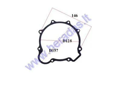 GASKET FOR MOTOCYCLE ENGINE RIGHT SIDE COVER AIR 200-250 cc MTL250 ENGINE TYPE 165FMM FOR MOTOLAND SHINERAY YXIANG FOR COVERl CBF35162