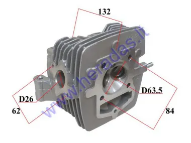 Motociklo variklio galvutė oras 230- 250cc  D63,5