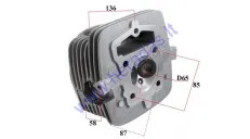 Cylinder head for motorcycle 230-250 cc air-cooled MTL250 MOTOLAND YINXIANG SHINERAY engine type 165FMM166FMM167FMM 169FMM