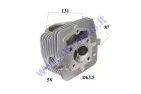 Motociklo variklio galvutė oras 230- 250cc su velenėliu,vožtuvais, pakelėjais D63,5