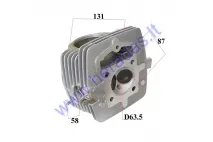 Cylinder head for motorcycle 230-250cc air-cooled D63,5