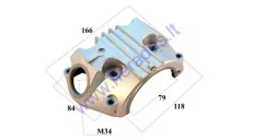 Motociklo variklio galvutės dangtelis vožtuvų oras 230- 250cc CB250 M8x58 tinka CBF35529