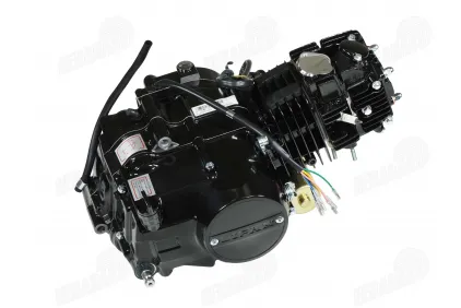 Motociklo variklis 125cc , 4 bėgiai, mechaninė greičių dėžė, aušinamas oru, elektrinis starteris 1P54FMI