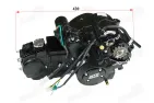 Engine for motorcycle 125cc, manual gearbox, air cooled, electric/foot starter, four-stroke 1P52FMI BTS