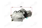 Engine for motorcycle 125cc, manual gearbox, air cooled, electric/foot starter, four-stroke 1P52FMI BTS