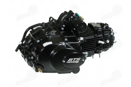 Engine for motorcycle 125cc, manual gearbox, air cooled, electric/foot starter, four-stroke 1P52FMI BTS