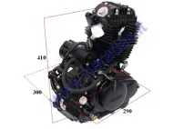 Motorcycle engine 150cc  5 gears  + N air-cooled, electric starter. Manufacturer SHINERAY