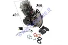 Four stroke engine for motorcycle 250cc 5 gear air cooled 169FMM Zuumav