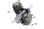 Four-stroke motorcycle engine Lifan 250cc 5 gears