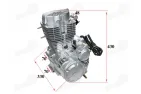 Motorcycle engine  LIFAN 4-stroke 250cc 5 gears