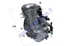 Motorcycle engine  LIFAN 4-stroke 250cc 5 gears