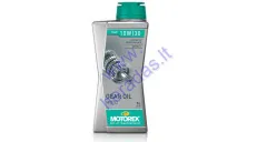 Motociklų pavarų dėžės tepalas MOTOREX GEAR OIL 10W30 1litras