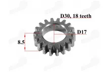 Motorinio dviračio 4T variklio krumpliaratis 53CC 144F-1