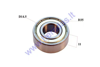 BEARING (CRANKSHAFT BEARING) FOR 80CC MOTORIZED BICYCLE 2-STROKE ENGINE 50/80/100cc