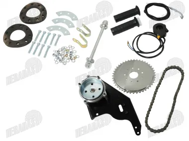 Motorinio dviračio benzininio variklio reduktoriaus komplektas tinka varikliams CBF50371, CBF50372, CBF50373