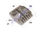 Cylinder head formotorcycle 80cc 2T 2 spark plug engine