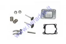 CYLINDER HEAD SET FOR 4-STROKE MOTORIZED BICYCLE ENGINES 50cc