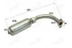 Muffler for motorized bicycle