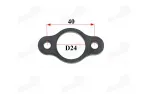 Muffler gasket for motorized bicycle 100cc engines