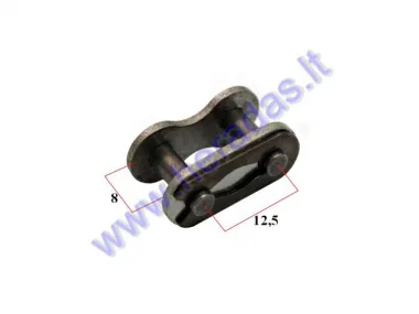 Chain split link for motorized bicycle type 415