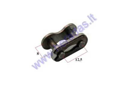 Chain split link for motorized bicycle type 415