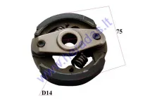 Centrifugal clutch for 4-stroke motorized bicycle engines 50cc