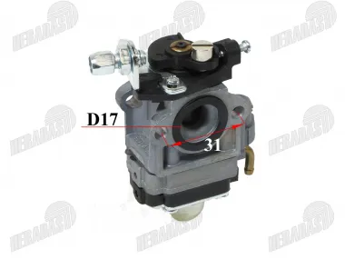 Motorinio dviračio karbiuratorius keturtakčiui varikliui 4T 49cc 142F 144F Huasheng Honda GX  144F-1G