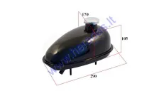 Fuel tank for motorized bicycle