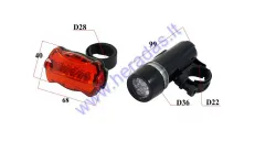 LED HEADLIGHT FOR MOTORIZED BICYCLE