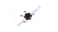 CLUTCH COVER NUT FOR MOTORIZED BICYCLE two stroke 50-80CC ENGINE (USE TOGETHER WITH CBF50151)