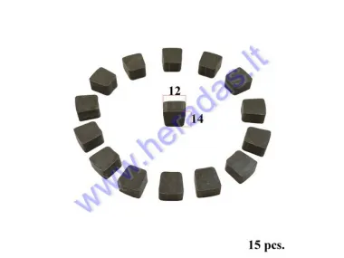 Clutch pads for 50-80cc motorized bicycle