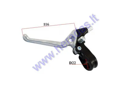 Clutch lever for motorized bicycle