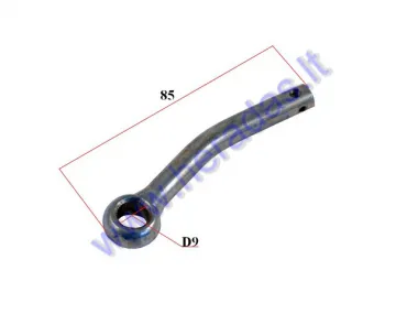 Clutch lever for motorized bicycle