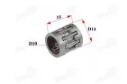 Piston pin bearing for 80cc 2-stroke motorized bicycle D47