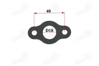 Gasket for motorized bicycle