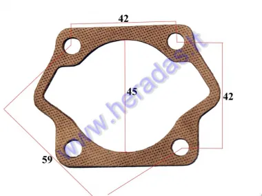 GASKET FOR MOTORIZED BICYCLE CYLINDER 50cc