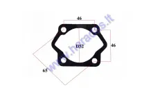 Gasket for motorized bicycle cylinder 50cc