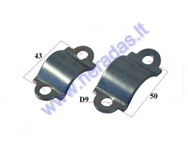 FASTENING HOLDER SET FOR MOTORIZED BICYCLE ENGINE  50-80cc