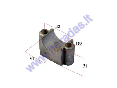 Motorinio dviračio variklio tvirtinimo  prie rėmo atrama  50-80cc varikliams