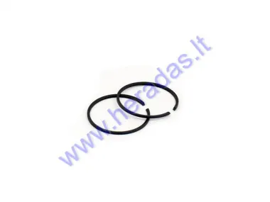 Piston rings for 100cc motorized bicycle 2-stroke engine