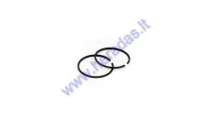 Piston rings for 80cc motorized bicycle 2-stroke engine D47