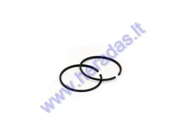 Piston rings for 80cc motorized bicycle 2-stroke engine D47