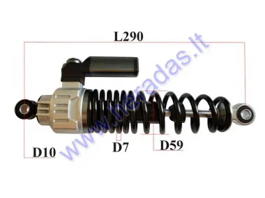 Shock absorber for electric scooter L290 for model SKYHAWK